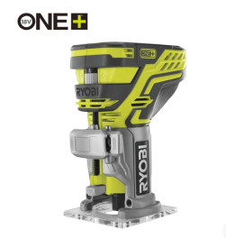 RYOBI ONE+ CORDLESS TRIM ROUTER 38MM R18TR-0 RYOBI ONE+ ΡΟΥΤΕΡ ΜΠΑΤΑΡΙΑΣ 38MM R18TR-0