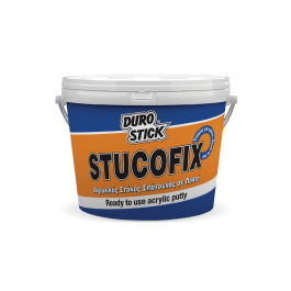 DUROSTICK STUCOFIX ACRYLIC PUTTY 5KG WHITE SSST05 DUROSTICK ΑΚΡΥΛΙΚΟΣ ΣΤΟΚΟΣ ΣΠΑΤΟΥΛΑΣ ΣΕ ΠΟΛΤΟ 5KG ΛΕΥΚΟΣ SSST05