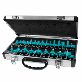 TOTAL ROUTER BITS SET 6MM 24PCS TACSR02406 TOTAL ΣΕΤ ΜΑΧΑΙΡΙΑ ΡΟΥΤΕΡ 6MM 24ΤΕΜ TACSR02406