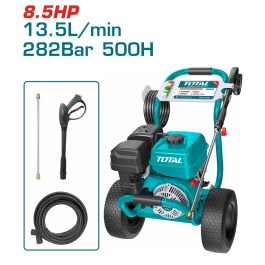TOTAL GASOLINE HIGH PRESSURE WASHER 274CC 8.5HP 282BAR TGT250306 TOTAL ΕΠΑΓΓΕΛΜΑΤΙΚΟ ΒΕΝΖΙΝΟΚΙΝΗΤΟ ΠΛΥΣΤΙΚΟ ΜΗΧΑΝΗΜΑ ΝΕΡΟΥ 274CC 8.5HP 282BAR TGT250306