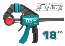 TOTAL QUICK BAR CLAMPS 18 THT1340603   TOTAL ΣΦΙΓΚΤΗΡΑΣ ΑΥΤΟΜΑΤΟΣ ΜΑΡΑΓΚΩΝ 18 THT1340603