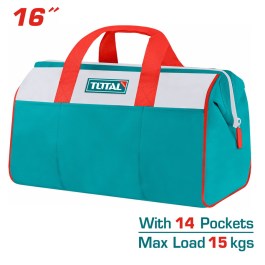 TOTAL TOOLS BAG 16" 400MM THT261625 TOTAL ΤΣΑΝΤΑ ΕΡΓΑΣΙΑΣ 16" 400MM THT261625