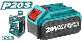 TOTAL BATTERY LI-ION 20V 5AH TFBLI2003 TOTAL ΜΠΑΤΑΡΙΑ ΛΙΘΙΟΥ 20V 5AH TFBLI2003