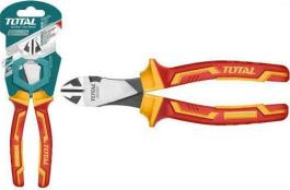 TOTAL INSULATED HEAVY DUTY DIAGONAL CUTTING PLIER 1000V 180MM THT2571 TOTAL ΠΛΑΓΙΟΚΟΠΤΗΣ ΜΕ ΜΟΝΩΣΗ 1000V 180MM THTIP2571