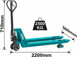 TOTAL HAND PALLET TRUCK 2500KG THT301251 TOTAL ΠΑΛΕΤΟΦΟΡΟ 2500KG THT301251