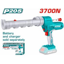 TOTAL LI-ION CAULKING GUN 20V TCGLI2001 TOTAL ΕΠΑΓΓΕΛΜΑΤΙΚΟ ΠΙΣΤΟΛΙ ΣΙΛΙΚΟΝΗΣ ΜΠΑΤΑΡΙΑΣ LI-ION 20V TCGLI2001