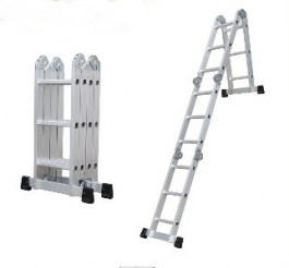 KAOKEY MULTI PURPOSE ALUMINIUM LADDER 4X3 STEPS AP403B   KAOKEY ANAΔΙΠΛΟΥΜΕΝΗ ΣΚΑΛΑ ΠΟΛΛΑΠΛΩΝ ΧΡΗΣΕΩΝ ΑΛΟΥΜΙΝΙΟΥ 4X3 ΣΚΑΛΟΠΑΤΙΑ AP403B