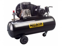 NUAIR AIR COMPRESSOR 2-CYLINDER BELT DRIVEN SINGLE PHASE B3800B/3M/150TECH NUAIR  ΕΠΑΓΓΕΛΜΑΤΙΚΟΣ ΚΟΜΠΡΕΣΕΡ ΑΕΡΟΣ - ΑΕΡΟΣΥΜΠΙΕΣΤΗΣ  ΜΕ ΙΜΑΝΤΑ ΔΙΚΥΛΙΝΔΡΟΣ ΜΟΝΟΦΑΣΙΚΟΣ B3800B/3M/150TECH   