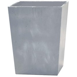 KETER BETON CONIC SQUARE FLOWER PLASTIC POT CONCRETE TEXTURE HIGH LIGHT GREY 612150    KETER BETON ΚΩΝΙΚΗ ΤΕΤΡΑΓΩΝΗ ΓΛΑΣΤΡΑ ΠΛΑΣΤΙΚΗ ΜΕ ΥΦΗ ΤΣΙΜΕΝΤΟΥ ΣΕ ΧΡΩΜΑ ΑΝΟΙΧΤΟ ΓΚΡΙ 612150