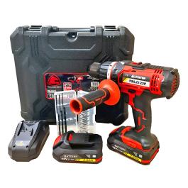 STAYER CORDLESS SCREWDRIVER HAMMER DRILL WITH 2 X 2.0AH BATTERIES AND CHARGER PBL 2122PK 002199 STAYER ΚΑΤΣΑΒΙΔΙ ΚΡΟΥΣΤΙΚΟ ΔΡΑΠΑΝΟ ΜΠΑΤΑΡΙΑΣ ΜΕ 2 X 2.0AH ΜΠΑΤΑΡΙΕΣ ΚΑΙ ΦΟΡΤΙΣΤΗ PBL 2122PK 002199
