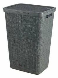 CURVER JUTE LAUNDRY HAMPER 58L RESIN GREY 626127 CURVER JUTE ΚΑΛΑΘΙ ΑΠΛΥΤΩΝ ΡΗΤΙΝΗΣ 58L ΣΕ ΧΡΩΜΑ ΓΚΡΙ 626127