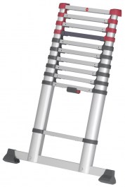 HAILO FLEXLINE TELESCOPIC ALUMINIUM SAFETY LADDER 11 STEPS 7113-111 HAILO ΤΗΛΕΣΚΟΠΙΚΗ ΣΚΑΛΑ ΑΛΟΥΜΙΝΙΟΥ ΑΣΦΑΛΕΙΑΣ ΜΕ 11 ΣΚΑΛΟΠΑΤΙΑ 156-874