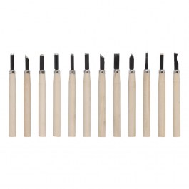 KREATOR SET MINI WOOD CHISEL 12 PCS KRT461002 KREATOR ΣΕΤ ΜΙΝΙ ΣΚΑΡΠΕΛΑ (ΓΛΥΦΤΕΣ) 12PCS KRT461002