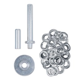 KREATOR SET GROMMET TOOL 12.5 mm + 30PCS KRT616109 KREATOR ΕΡΓΑΛΕΙΟ ΤΟΠΟΘΕΤΗΣΗΣ ΧΑΛΚΑΔΩΝ 12.5mm + 30PCS KRT616109