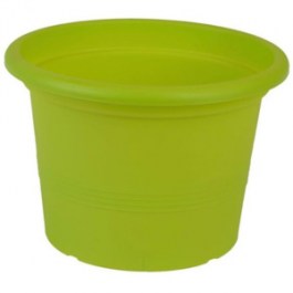 PLASTON FLOWERPOT PLASTIC CAMPANULA GREEN 28 X 19.6cm 077A  PLASTON ΓΛΑΣΤΡΑ ΠΛΑΣΤΙΚΗ CAMPANULA ΠΡΑΣΙΝΟ 28 X19.6cm 077A