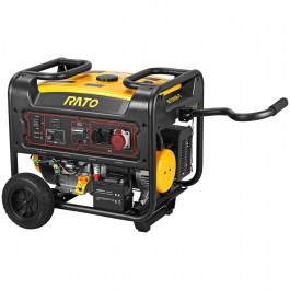 RATO GASOLINE GENERATOR SINGLE PHASE 6.8KVA R7000D-3 RATO ΒΕΝΖΙΝΟΚΙΝΗΤΗ ΗΛΕΚΤΡΟΓΕΝΝΗΤΡΙΑ ΜΟΝΟΦΑΣΙΚΗ 6.8 KVA R7000D-3