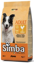 SIMBA DOG CROQUETTES WITH CHICKEN 20KG 09874    SIMBA ΚΡΟΚΕΤΕΣ- ΞΗΡΑ ΤΡΟΦΗ ΓΙΑ ΕΝΗΛΙΚΟΥΣ ΣΚΥΛΟΥΣ ΜΕ ΚΟΤΟΠΟΥΛΟ 20KG 09874