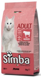 SIMBA CAT CROQUETTES WITH BEEF 400GR 8009470016001 SIMBA ΚΡΟΚΕΤΕΣ ΓΑΤΑΣ ΜΕ ΜΟΣΧΑΡΙ 400GR 8009470016001