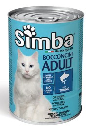 SIMBA CAT CHUNKIES WITH TUNA 415GR 8009470009096 SIMBA ΤΡΟΦΗ ΓΑΤΩΝ ΚΟΝΣΕΡΒΑ ΚΟΜΜΑΤΑΚΙΑ ΜΕ ΤΟΝΟ 24 ΚΟΝΣΕΡΒΕΣ (24x 415GR) 09096