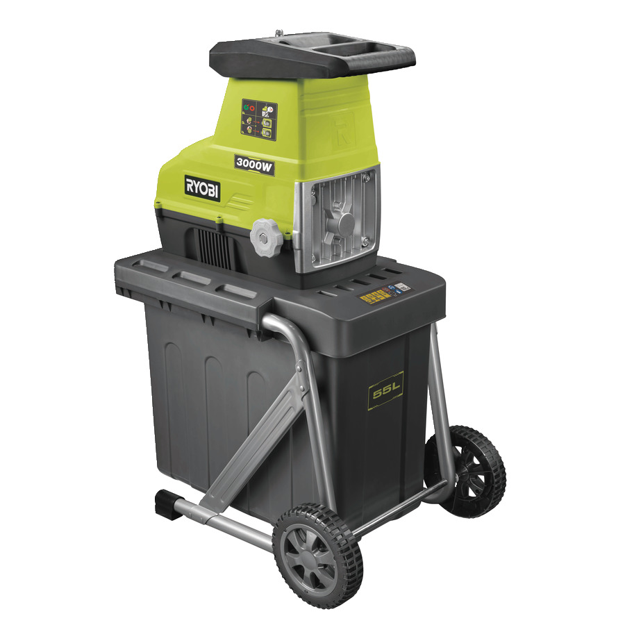 GARDEN SHREDDERS RYOBI ELECTRIC GARDEN SHREDDER 3000W RSH3045U
