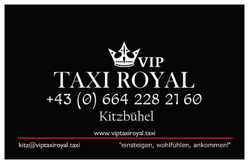  VIP TAXI KITZBÜHEL - ROYAL*