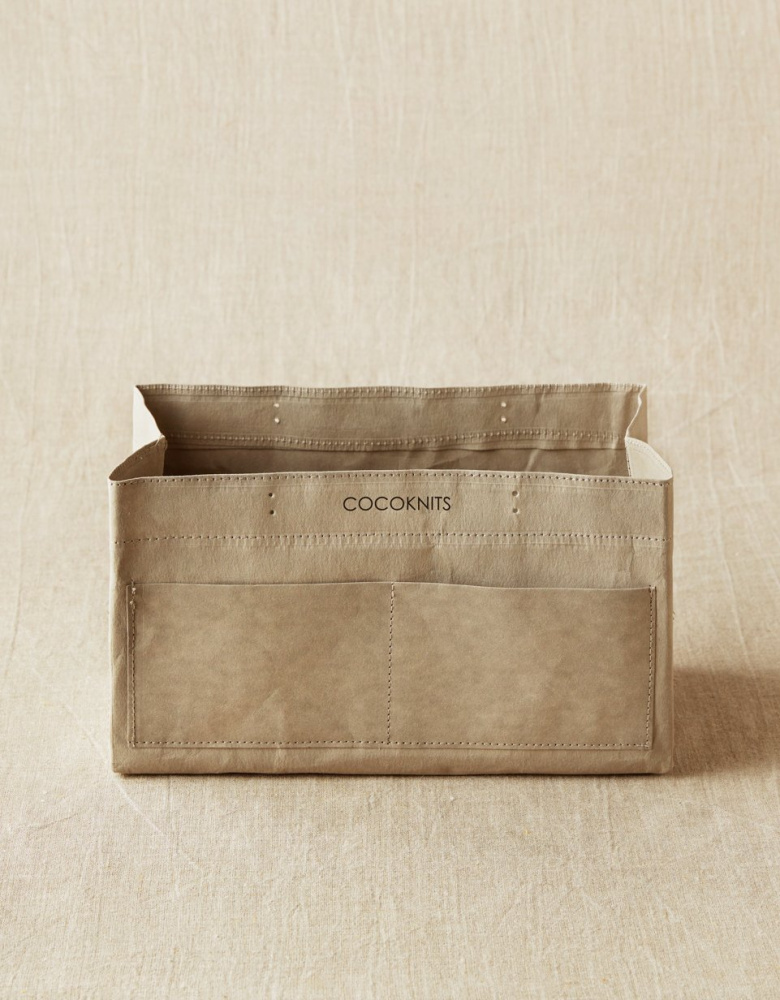 Крафтовая проектная сумка Gray, Cocoknits