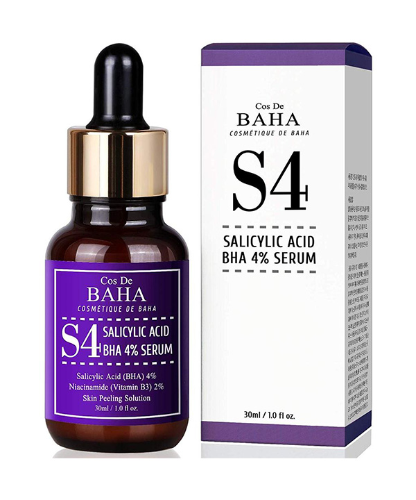 Сыворотка против черных точек и комедонов Cos De BAHA Salicylic Acid BHA 4% Serum (30 ml)