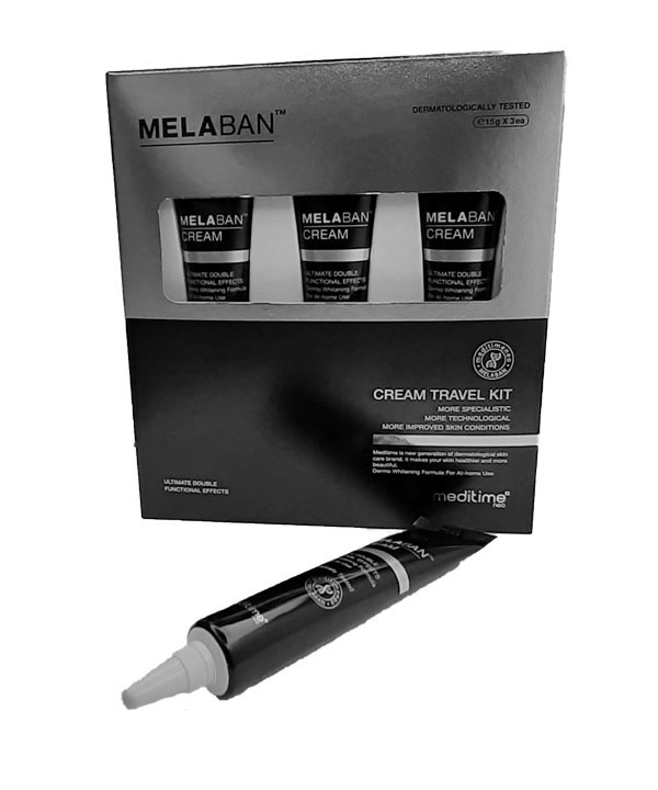 Дорожный набор против пигментации Meditime Melaban Cream (3х15g)