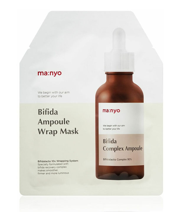 Восстанавливающая маска Маньо с лифтинг эффектом Manyo Bifida Ampoule Wrap Mask (30g)