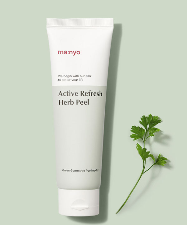 Деликатный пилинг для лица Маньо на основе травяного комплекса Manyo Active Refresh Herb Peel (120 ml)