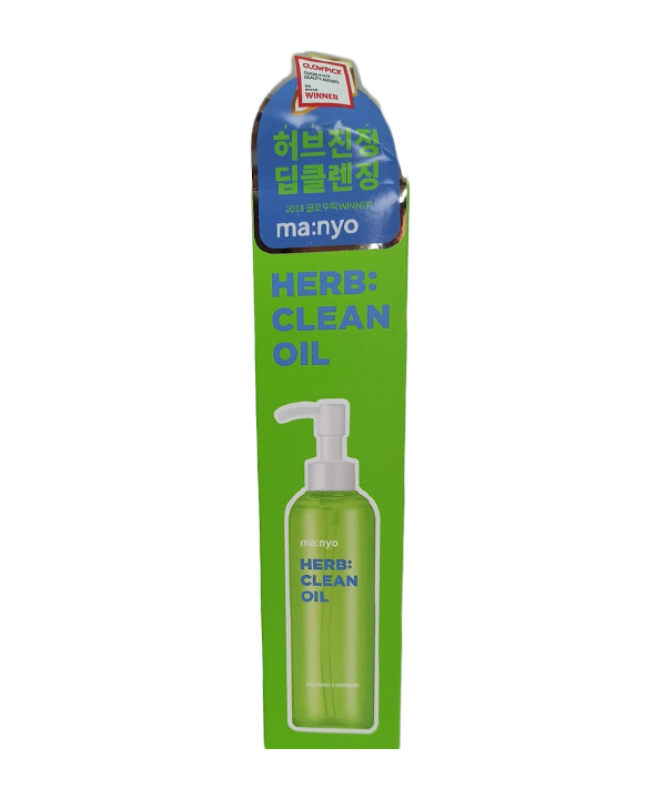 Очищающее гидрофильное масло Маньо с экстрактами трав Manyo Herbgreen Cleansing Oil (200 ml)