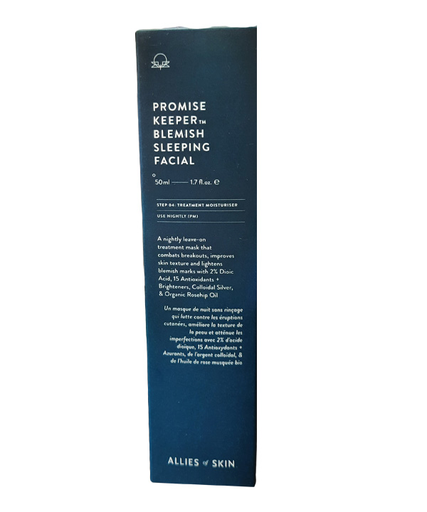 Ночная очищающая маска для лица Allies of Skin Promise Keeper Blemish Sleeping Facial (50 ml)