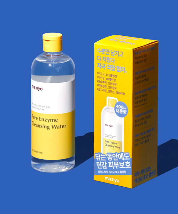 Энзимная очищающая вода Manyo Pure Enzyme Cleansing Water (400 ml) Маньо
