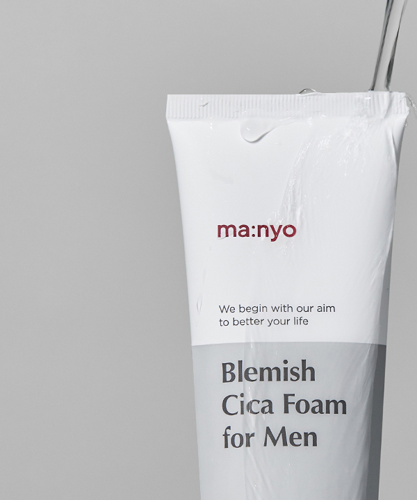 Пенка для умывания 3-в-1 для мужчин Manyo Bleimish Cica Foam For Men (120 ml)