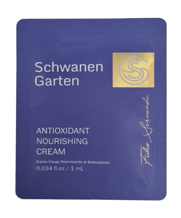 Антиоксидантный питательный крем (пробник) Schwanen Garten Antioxidant Nourishibg cream ( 1 ml)