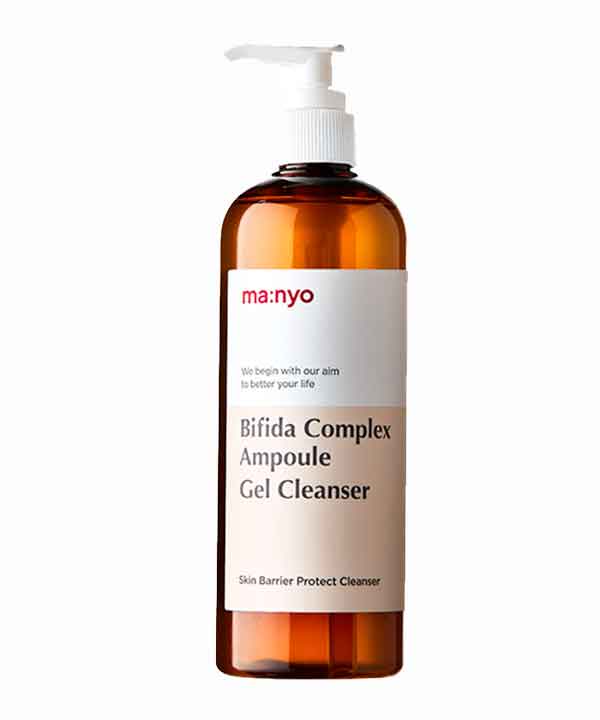 OUTLET Нежный очищающий гель для чувствительной кожи Manyo Bifida Complex Ampoule Gel Cleanser (400 ml)