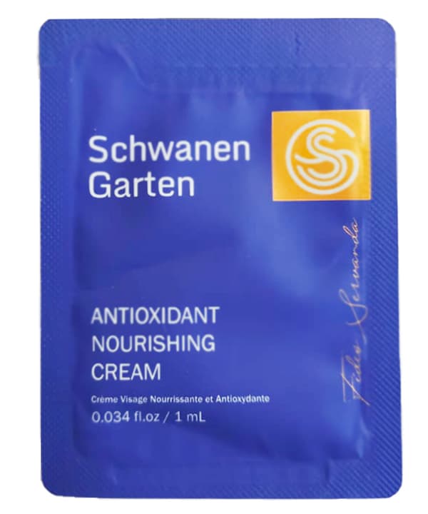 Антиоксидантный питательный крем (пробник) Schwanen Garten Antioxidant Nourishibg cream ( 1 ml)