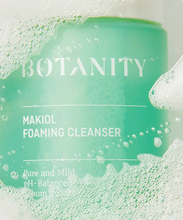 Мягкая пенка для умывания Botanity Makiol Foaming Cleanser (150 ml)