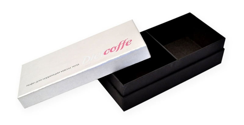 Кашированная подарочная коробка для кофе
