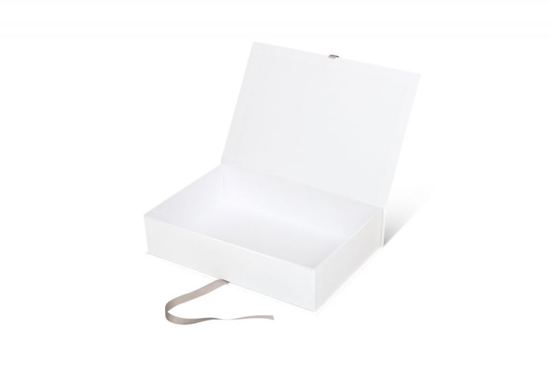 упаковка подарочная - коробка книжка с лентами
