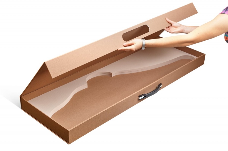 Дизайнерская коробка с ручкой под ружье
