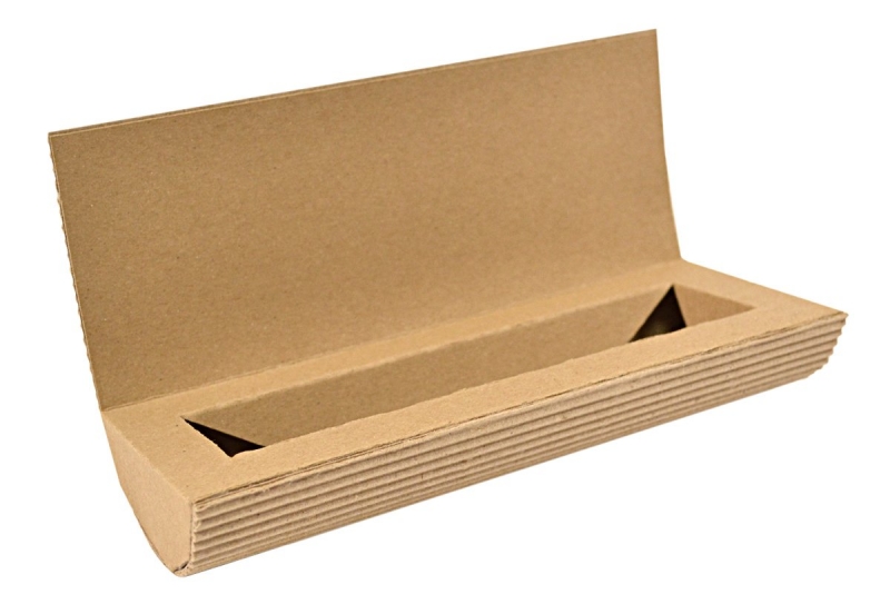 Экологичная коробочка для подарка из комбинированных материалов