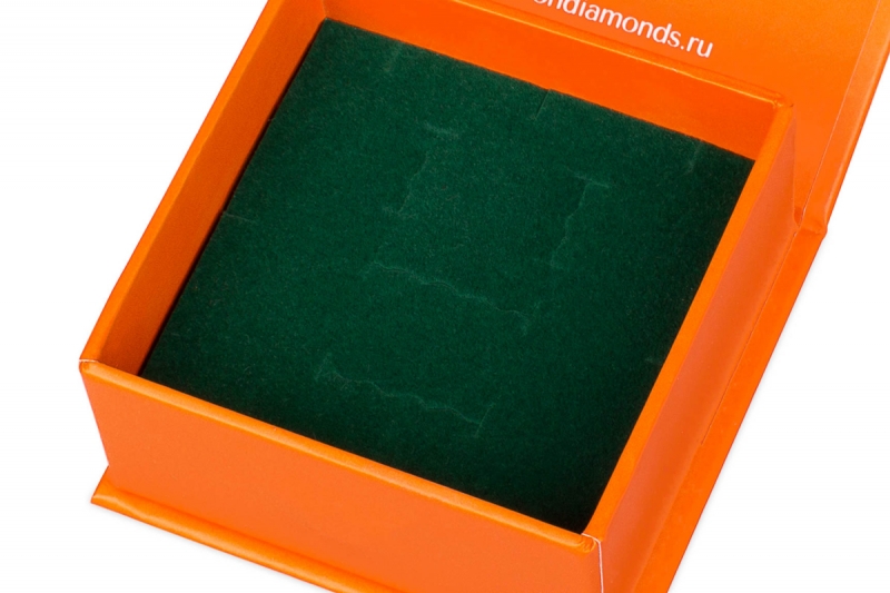 ювелирная коробка с флокированным ложементом производство на заказ