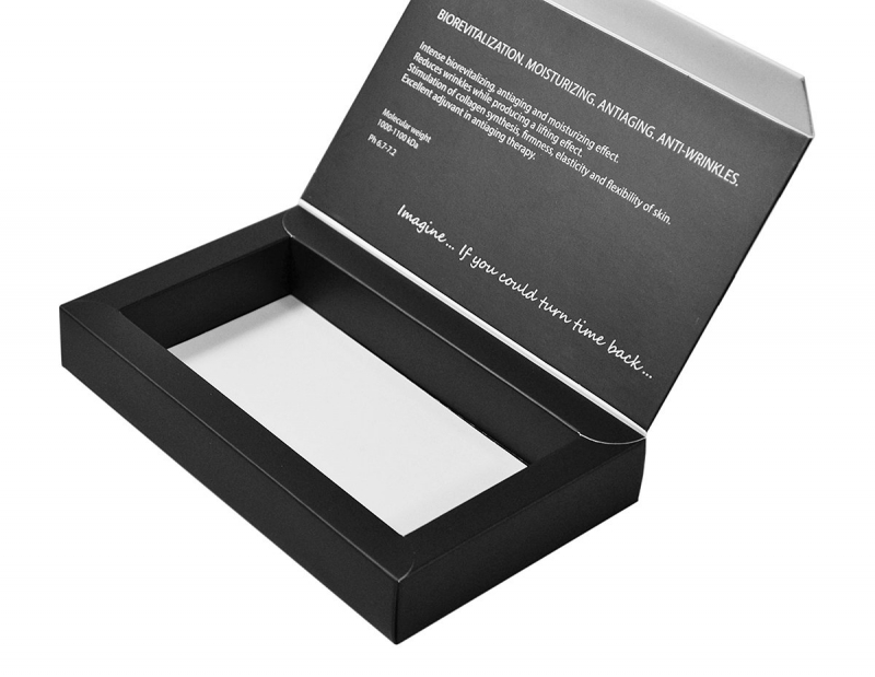 Фирменная коробка-книжка со скрытыми магнитами