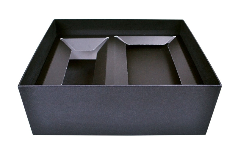 Подарочная коробка крышка-дно с картонным ложементом