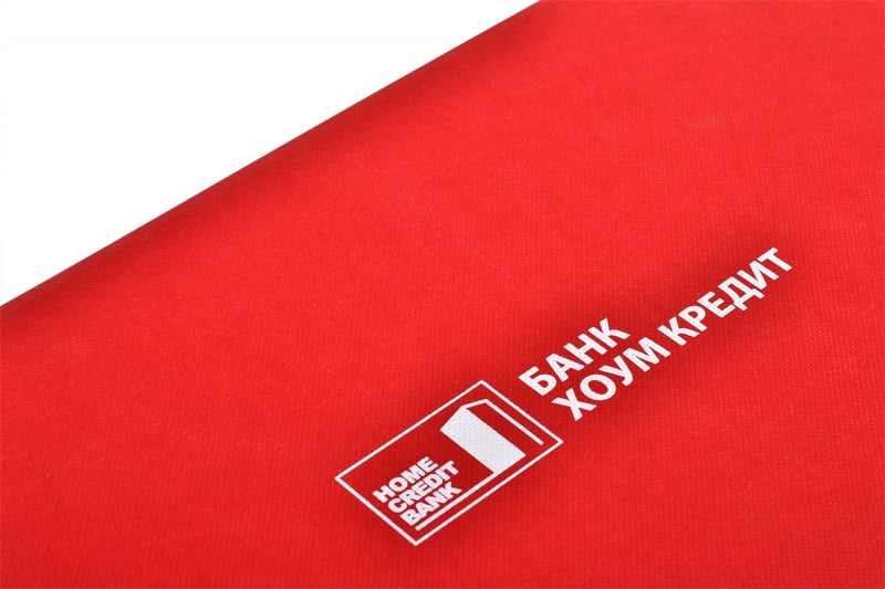 подарочная коробка для кредитной карты с логотипом банка