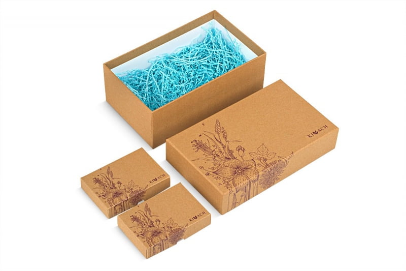 подарочные коробки из переплетного картона для чая 