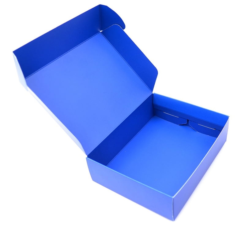 Подарочная коробка 220*100*320 Т−24B бурый (принт 23 Февраля)