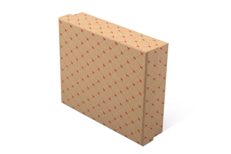 подарочная коробочка из крафт бумаги