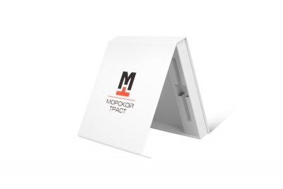 Кашированная коробка с логотипом в Москве – производство на заказ